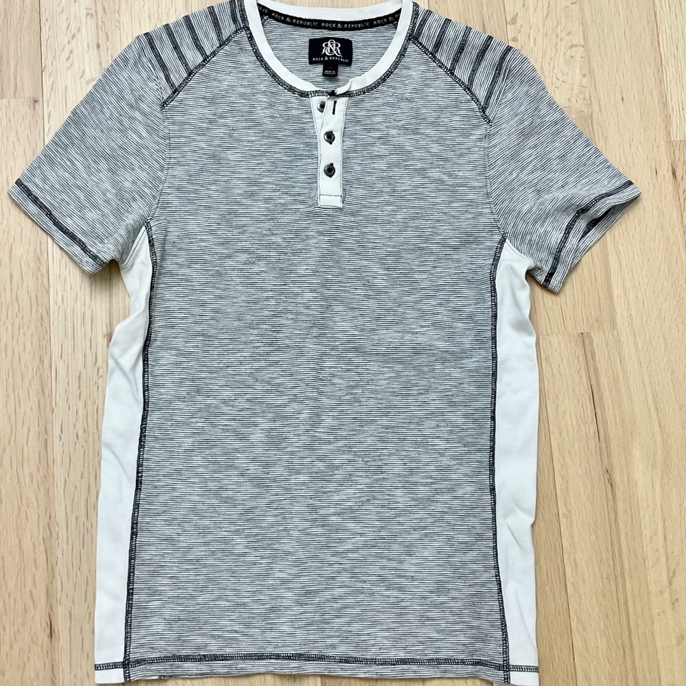 Rock & Republic Mens short sleeve Shirt
